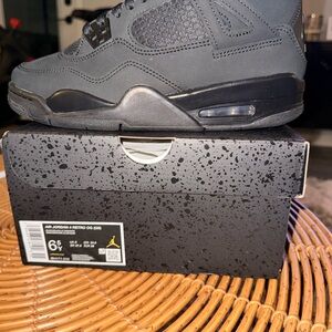 Jordan 4 Retro ‘Black Cat’ Sneakers 2025